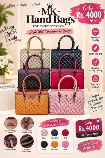 MK Luxury Handbags for Women – Elegant Designer Totes in Multiple Colo