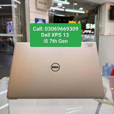 Dell XPS 13 Core i5 7th Gen Ultra Slim Full HD 5HRS + Backup 8GB Ram
