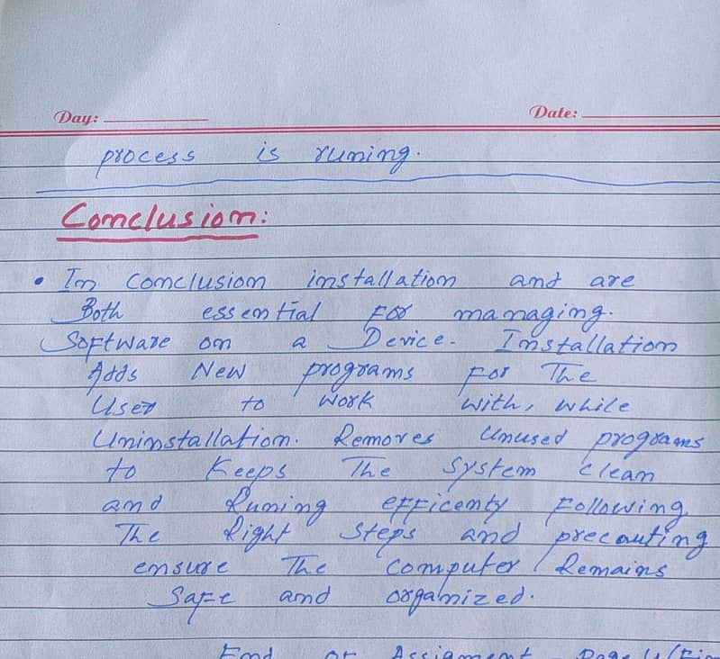 assignment handwriting 2