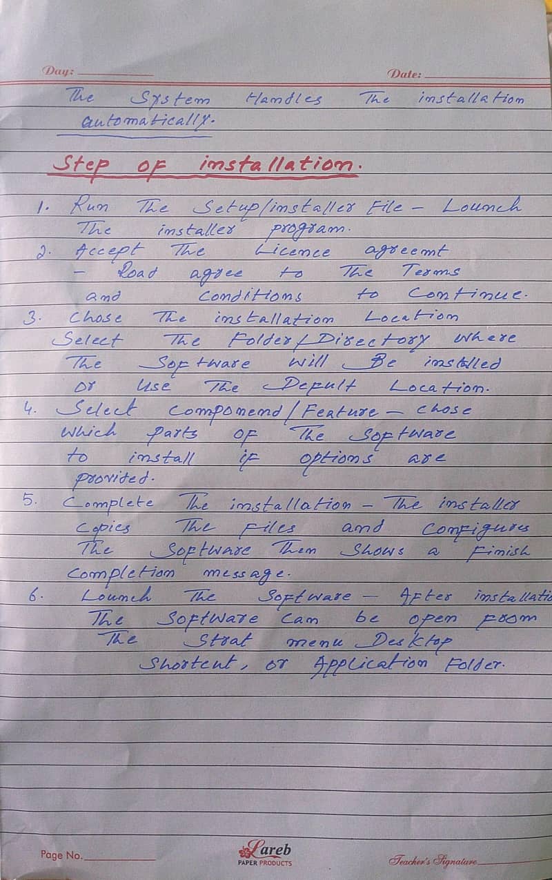 assignment handwriting 4