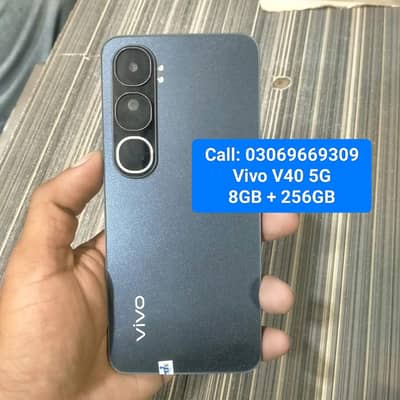 Vivo V40 Lite P-atch Approved Dual Sim Working 5G 8GB + 256GB