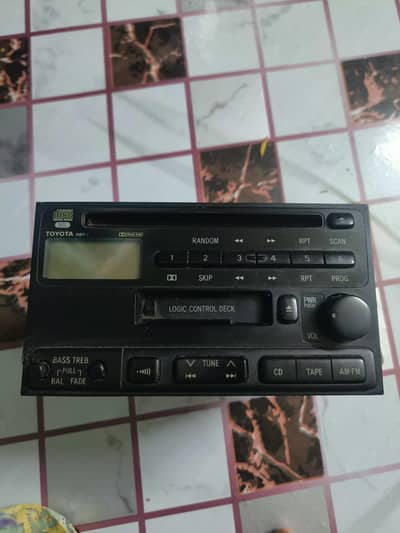 88 Corolla original stereo