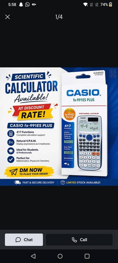 New Scientific calculator