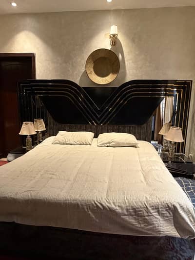 Just Like New bed set ,bed,two side tables, wardrobe, dressing