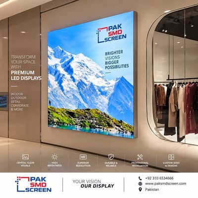 SMD SCREENS | INDOOR & OUTDOOR DIGITAL ADVERTISING SCREEN IN PAKISTAN