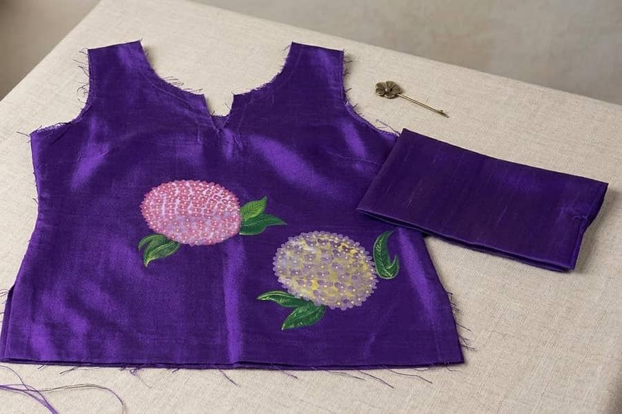 Customized handpainted Dresses 9
