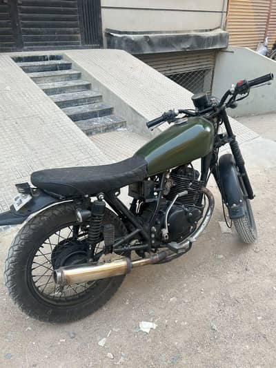 Suzuki 180cc Cafe Racer | 2007 Model | Fully Tuned | Custom Build