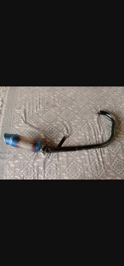 CG 125  fitting exhaust SC project bend tip
