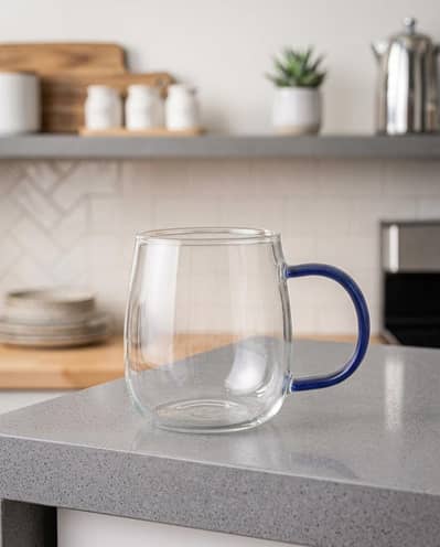Glass Cup for Tea and Coffee