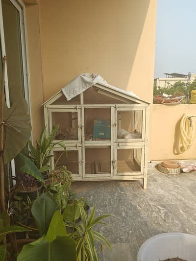 Wooden  cage large in size