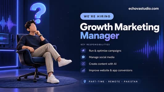 Part-Time Remote Growth Marketing Manager — Echova Studio