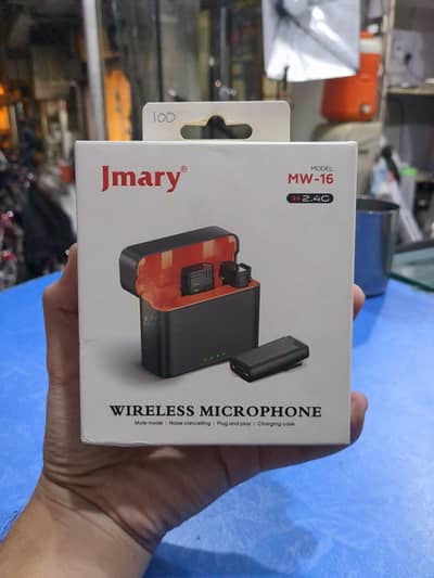 Jmary MW-16 2.4G Wireless 2 in 1 Mic