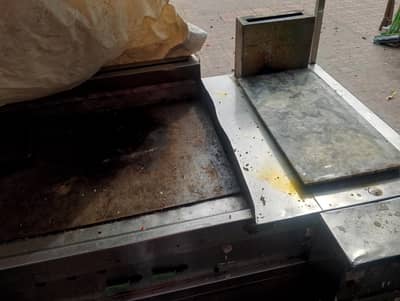 hot plate or 16 blor fryer counter 5 foot