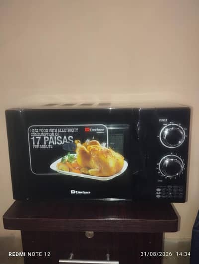 Dawlance microwave oven model#dw-md4 N