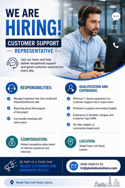 Email Chat Support | Customer Service Representative