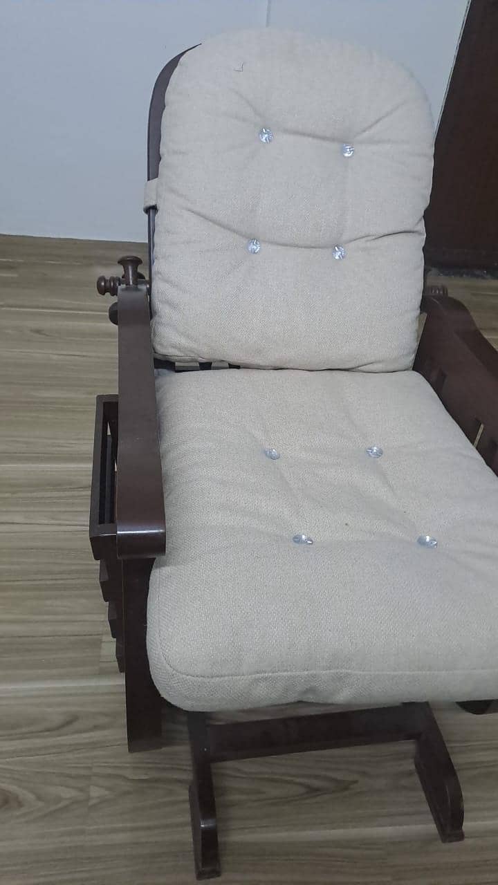 PURE WOOD ROCKING CHAIR - Chairs - 1120383750
