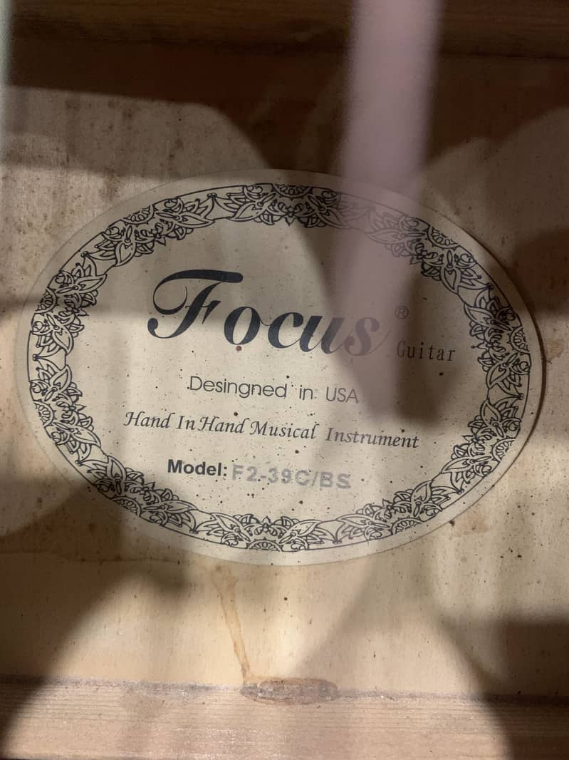 Focus guitar 3
