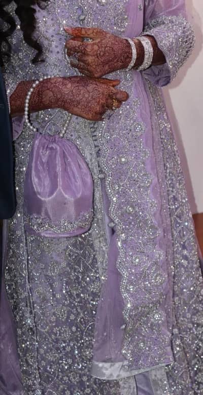 walimma bridal maxi in lalic colour