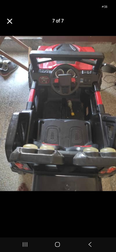 baby jeep with working remote