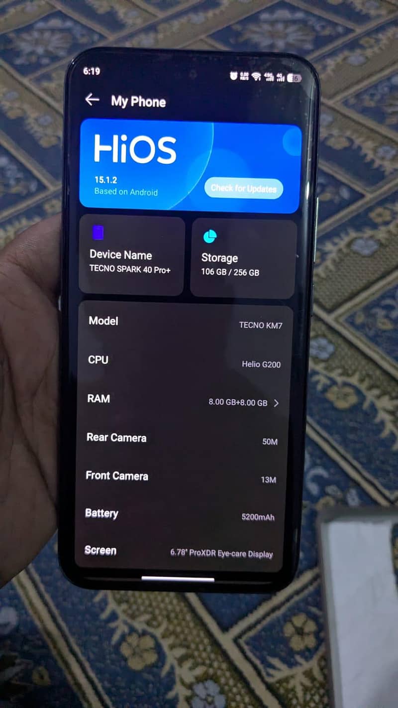 Tecno Spark 40 Pro Plus 7