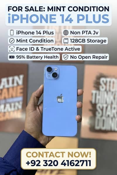 iPhone 14 Plus (128GB) – Mint Condition For Sale