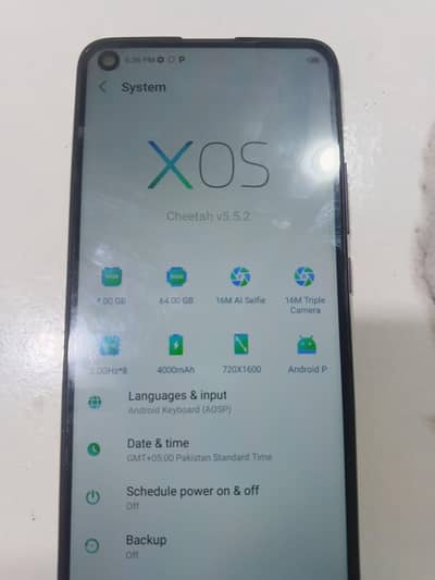 INFINIX X652B FOR SALE IN USED