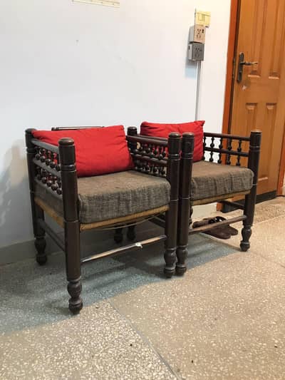 wood sofa chair