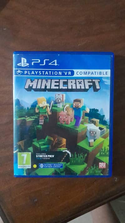 ps4 minecraft cd