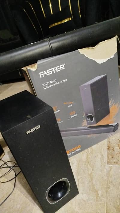 faster brand sound bar