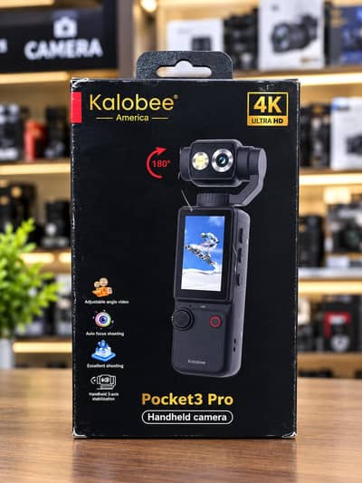 Kalobee Pocket3 Pro 4K Camera | Vlogging & Video Recording