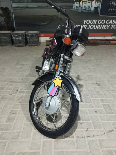 CG 125 2024, original mileage 12130KM