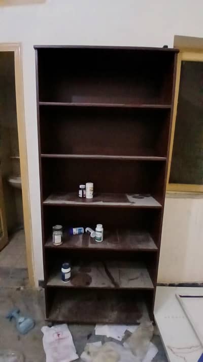 Wooden Display Rack / Bookshelf for Sale – لکڑی کا مضبوط ریک