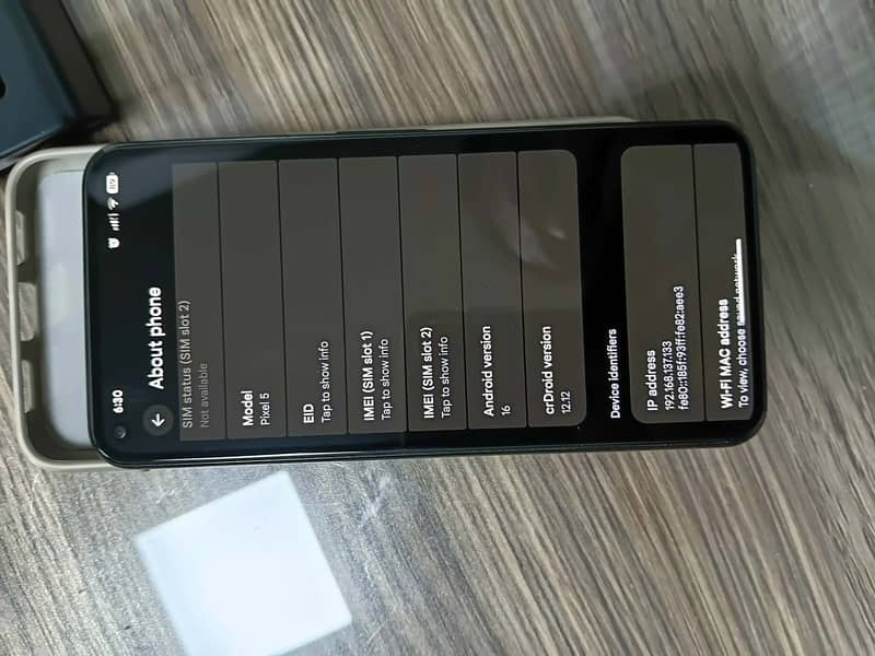 Google Pixel 5 7
