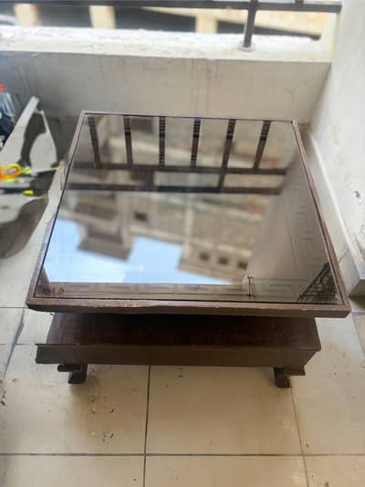 2 Center Tables Set (Glass Top) - Total 10000 for Both,