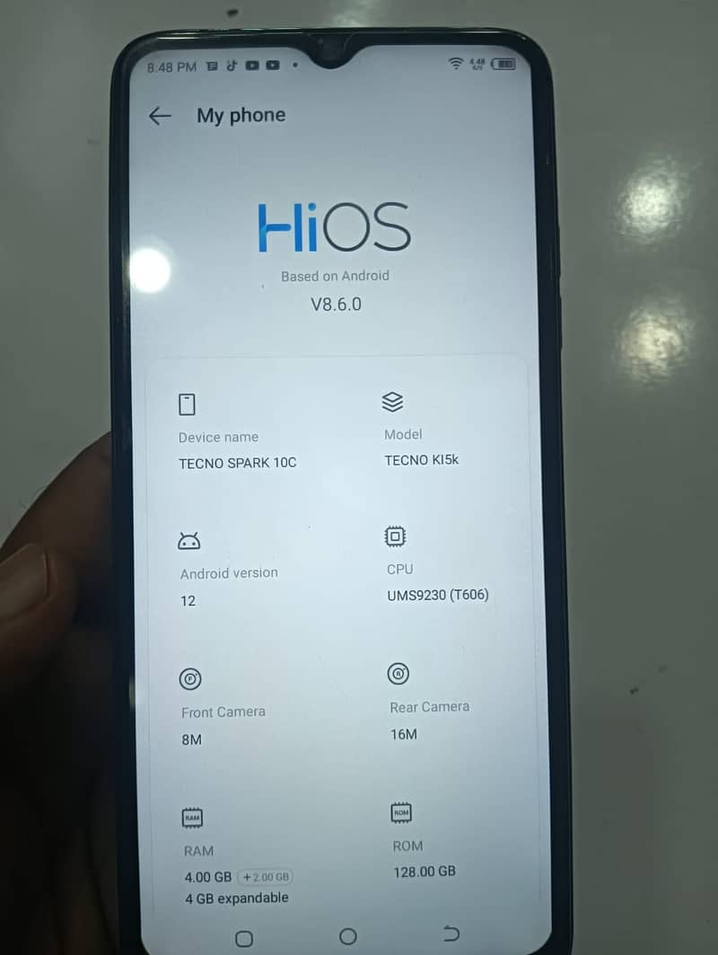 Tecno Spark 10C 6