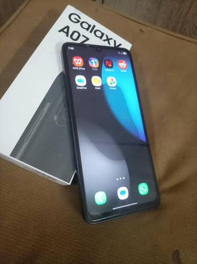 Samsung Mobile A07 Complete Box