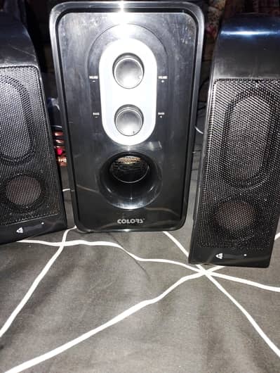 Colors 2.1 Home stereo sound system with Bluetooth up for sale