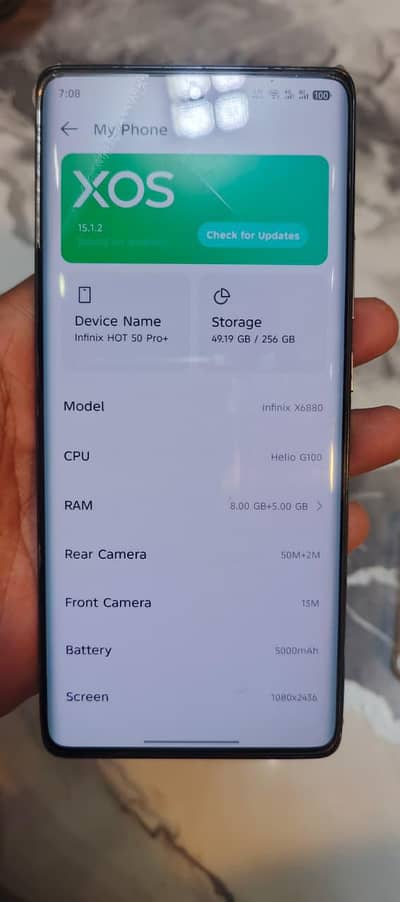 Infinix Hot 50 Pro Plus