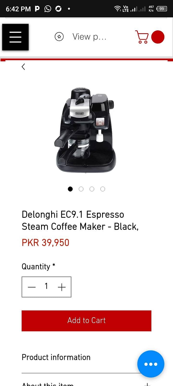 delonghi coffee machine 5