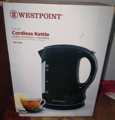 Westpoint Deluxe Cordless Kettle (WF-3119)