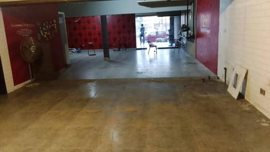 Commercial Ground Floor Available For Rent Hot Location with Car Parking On Main Boulevard Road