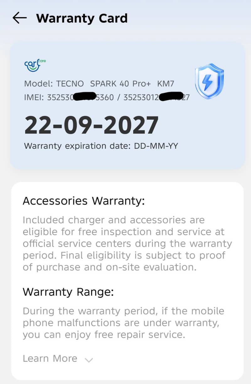 Tecno Spark 40 pro plus 1