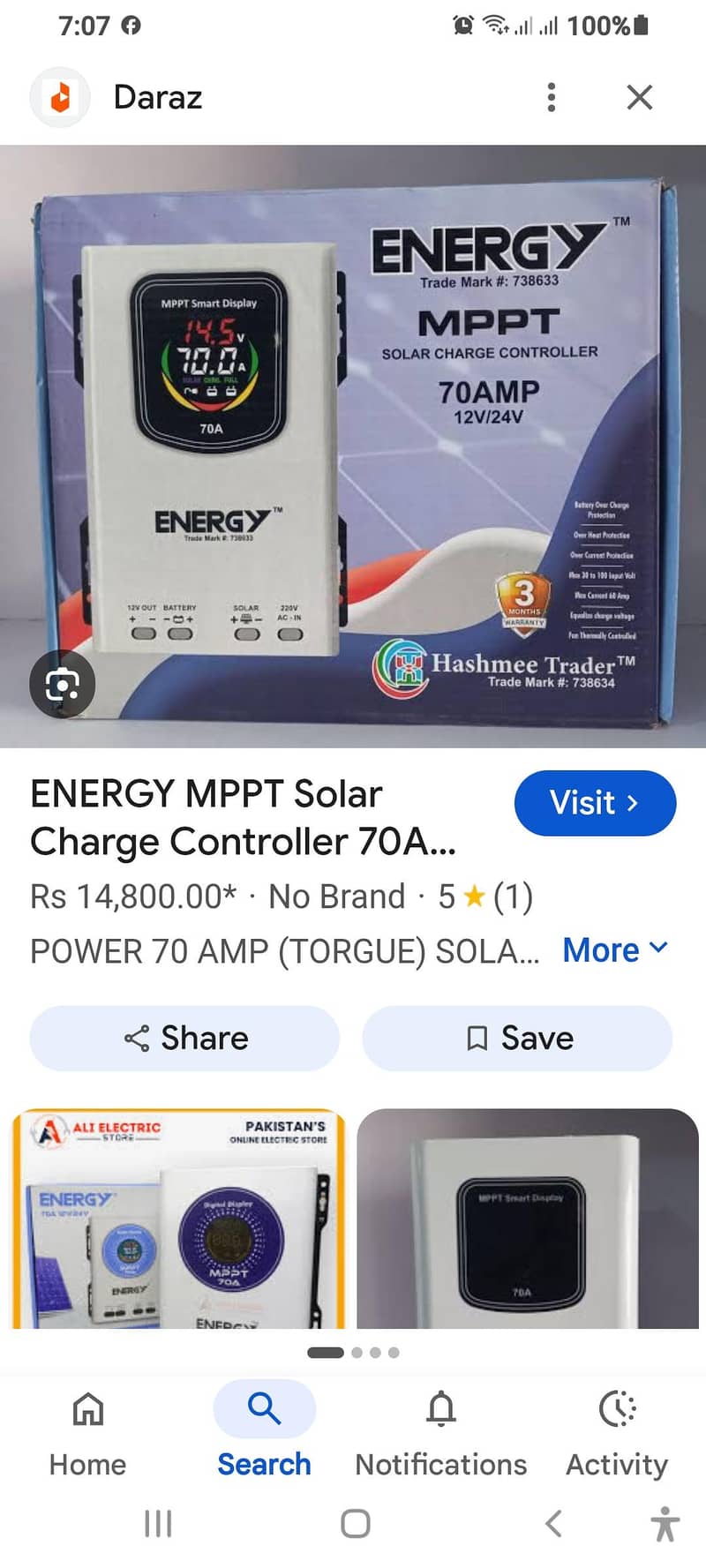 solar mppt charge controller 1