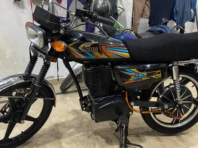 united bullet 2000wt brand new bike