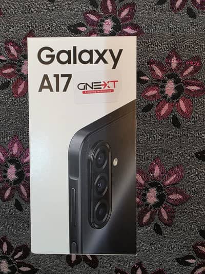 Samsung Mobile A17 (Box Packed)