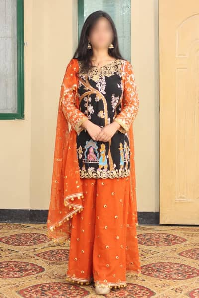 party wear gharara. .