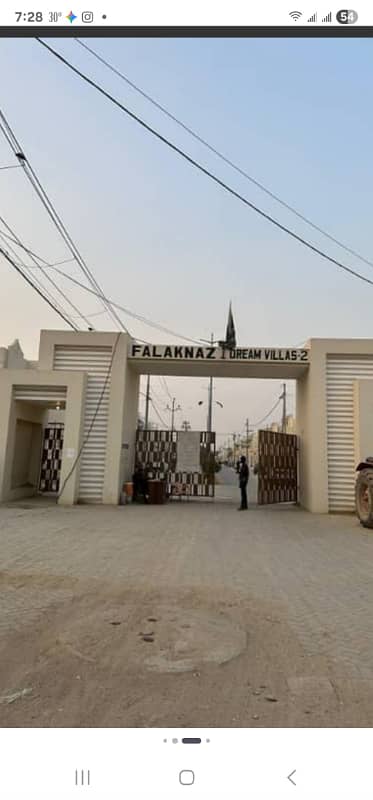 120 Gaz One Unit Plot Falaknaz Dream Villas For Sale