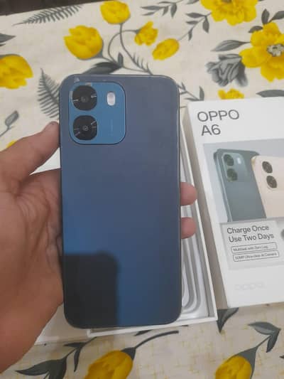 OPPO A6 8 256 in warranty