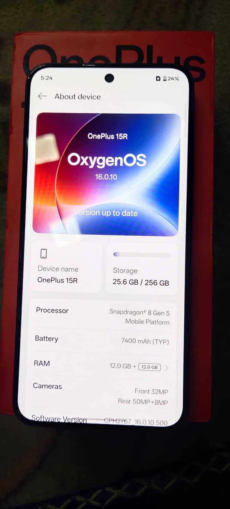 One Plus 15r 2