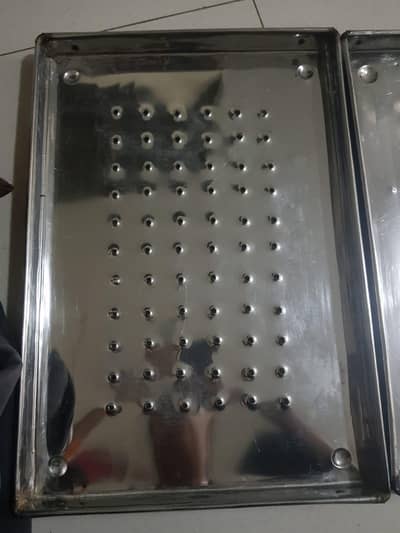 5 Steel tray available for sale  for 15k
